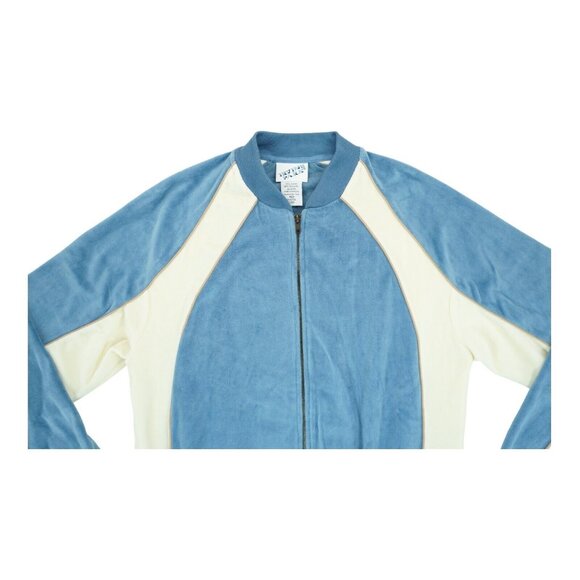 Vintage Irvine Park Full Zip‎ Sweater - Blue and White - Men’s Size Medium - Picture 4 of 6